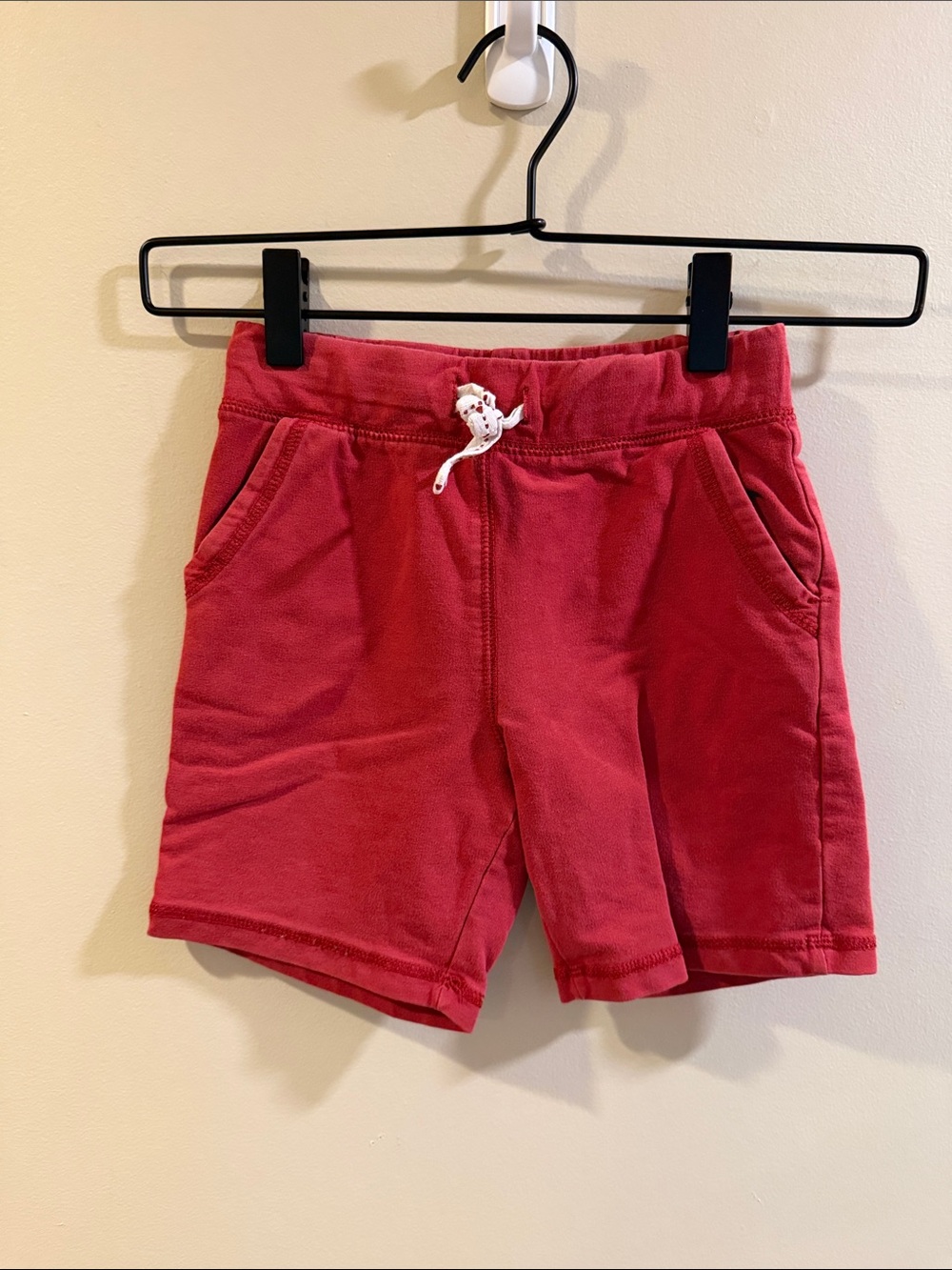 Tommy Bahama Kids Red Cotton Drawstring Shorts